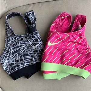 Nike sport bras
